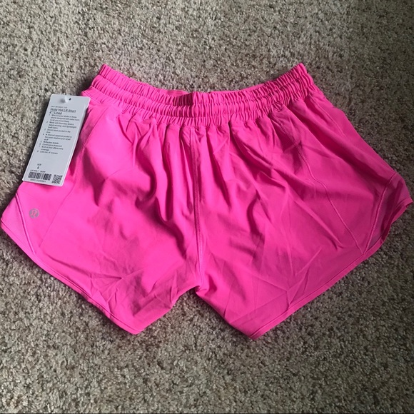 prism pink lululemon shorts